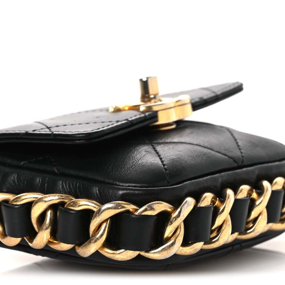 Chanel Calfskin Quilted Mini Framing #257852C19B - Picture 9 of 12